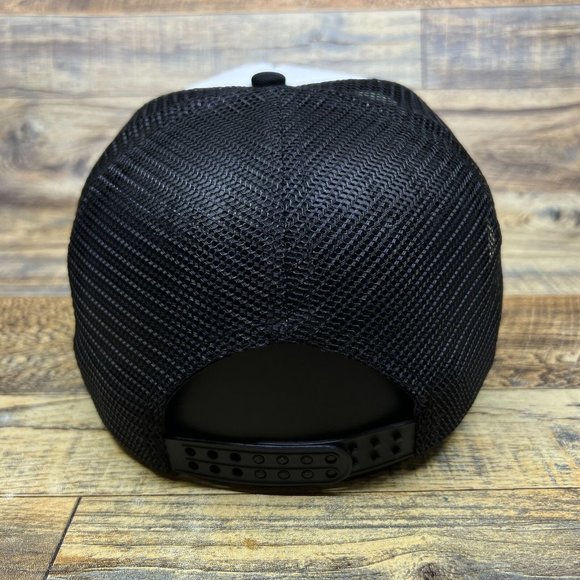 Defunct Coconuts Music And Movies Mens Trucker Hat Black Snapback Baseball Cap - Picture 5 of 8